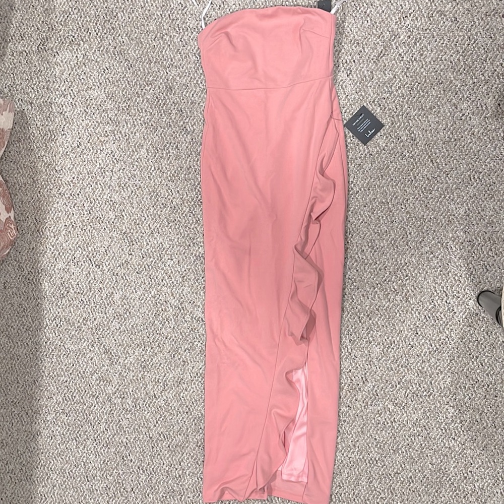 Lulu’s Wedding Guest Dress Pink